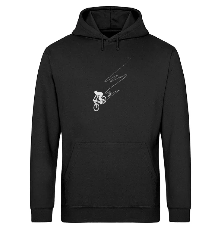 Downhill Flitzer - Unisex Organic Hoodie